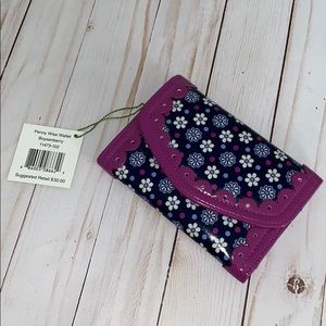 Vera Bradley penny wise wallet